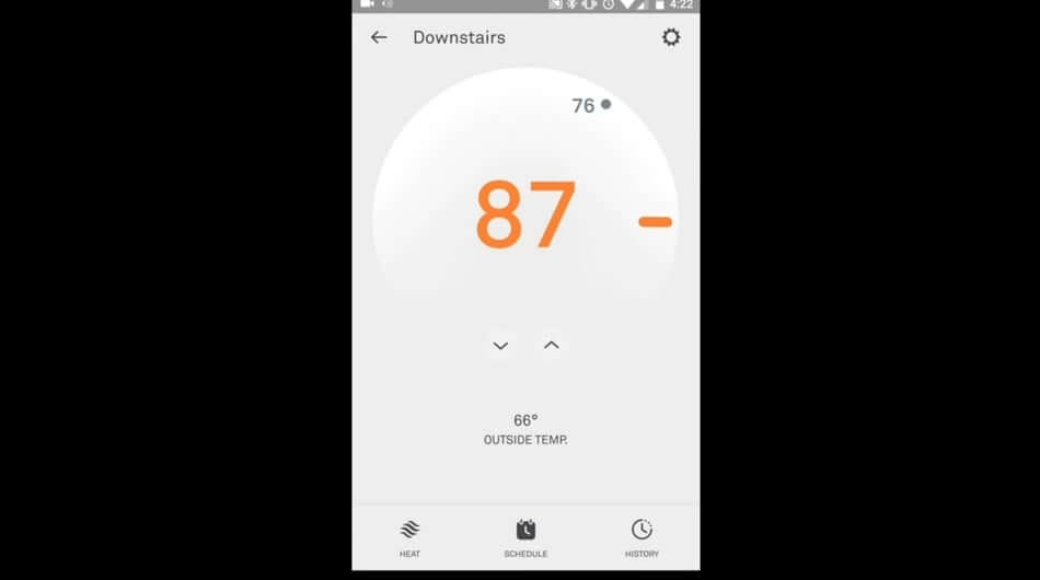 Nest Thermostat App
