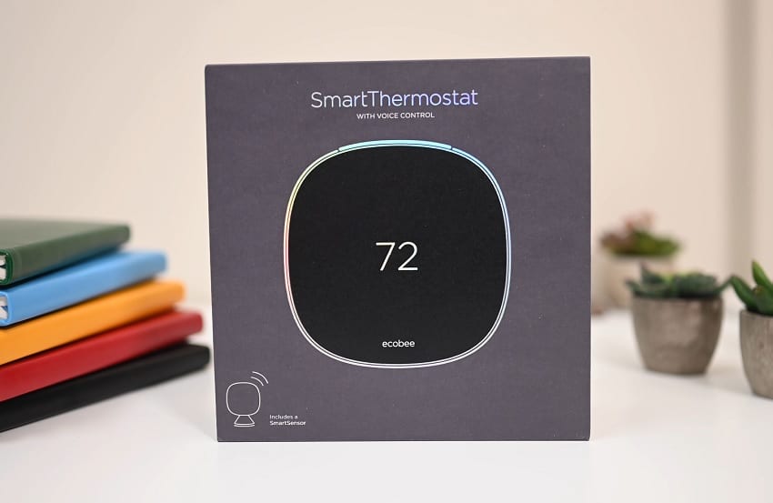 Thermostat with remote sensors